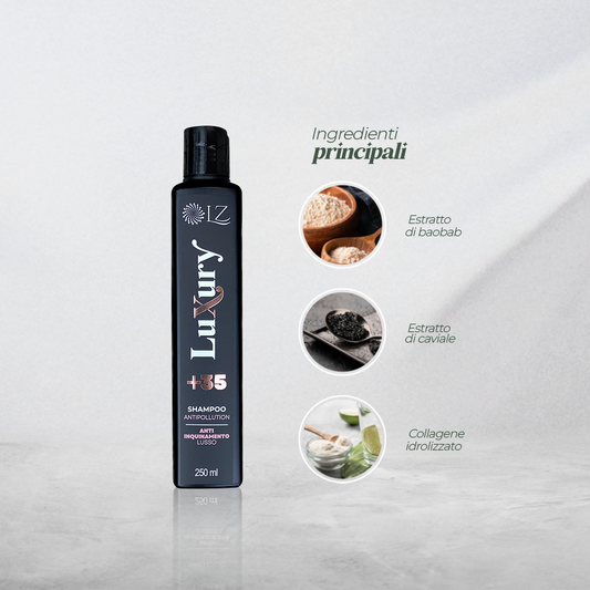 LUXURY ANTIPOLLUTION SHAMPOO +35 250ML