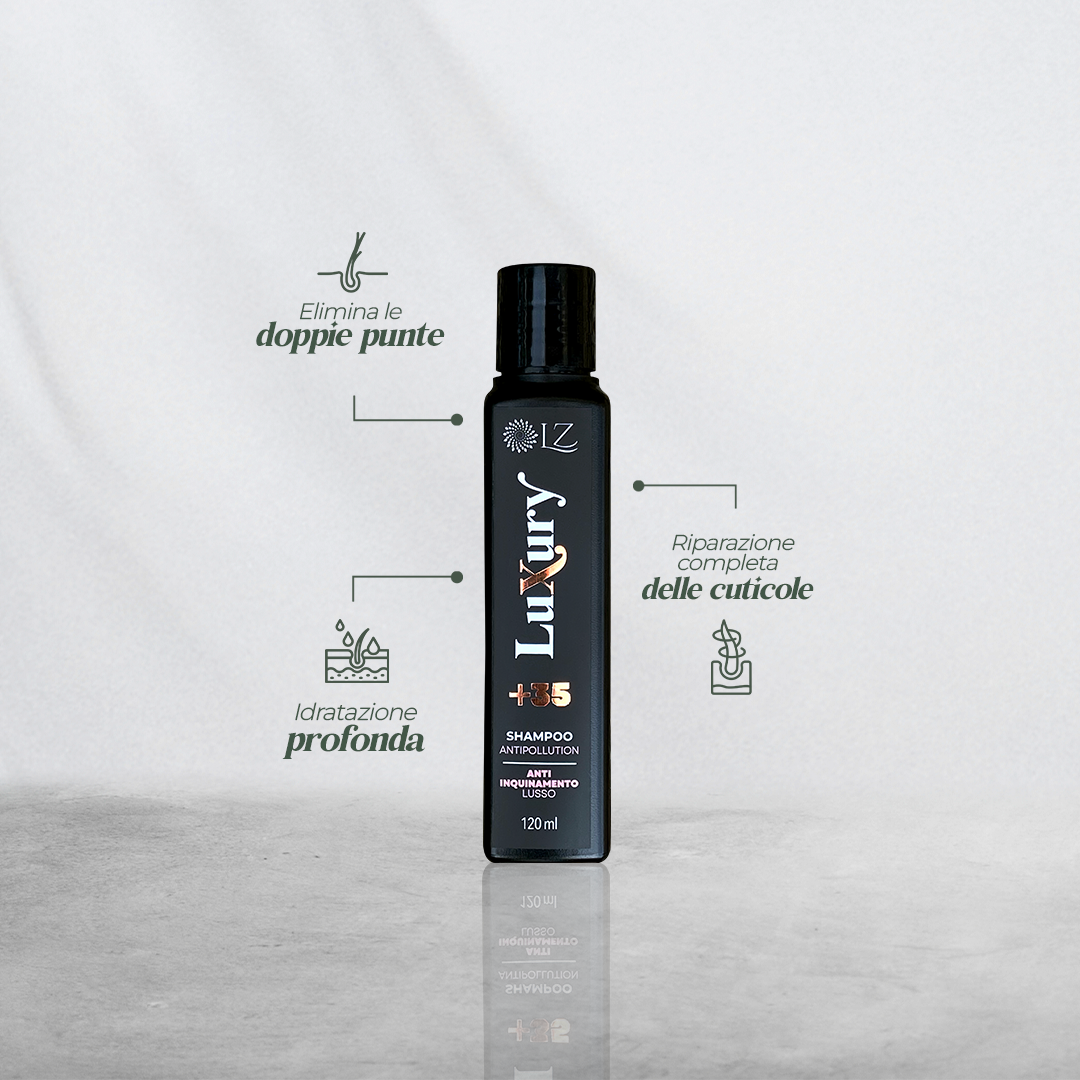 LUXURY ANTIPOLLUTION SHAMPOO +35 120ML