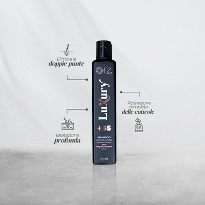 LUXURY ANTIPOLLUTION SHAMPOO +35 250ML
