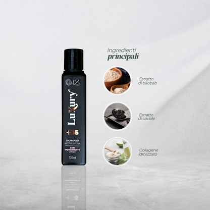 LUXURY ANTIPOLLUTION SHAMPOO +35 120ML